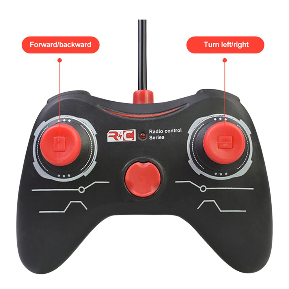Transmisor de Control remoto Universal para autos de niños, 27MHz ergonómico de juguete, F/B/L/R, de cuatro lados, DIY - Imagen 3