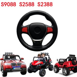 Volante de coche eléctrico para niños, S2388 S2588, volante de vehículo todoterreno timon para carro de baterias