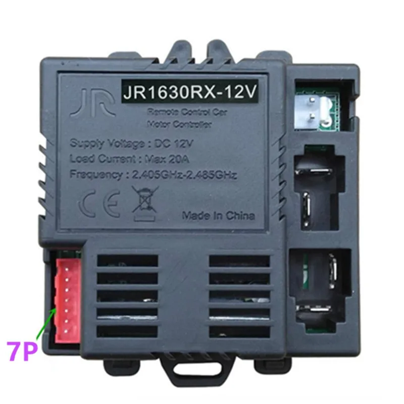Control remoto, mando a distancia y receptor de coche eléctrico para niños, JR1630RX-12V, Bluetooth, piezas de repuesto - Imagen 5